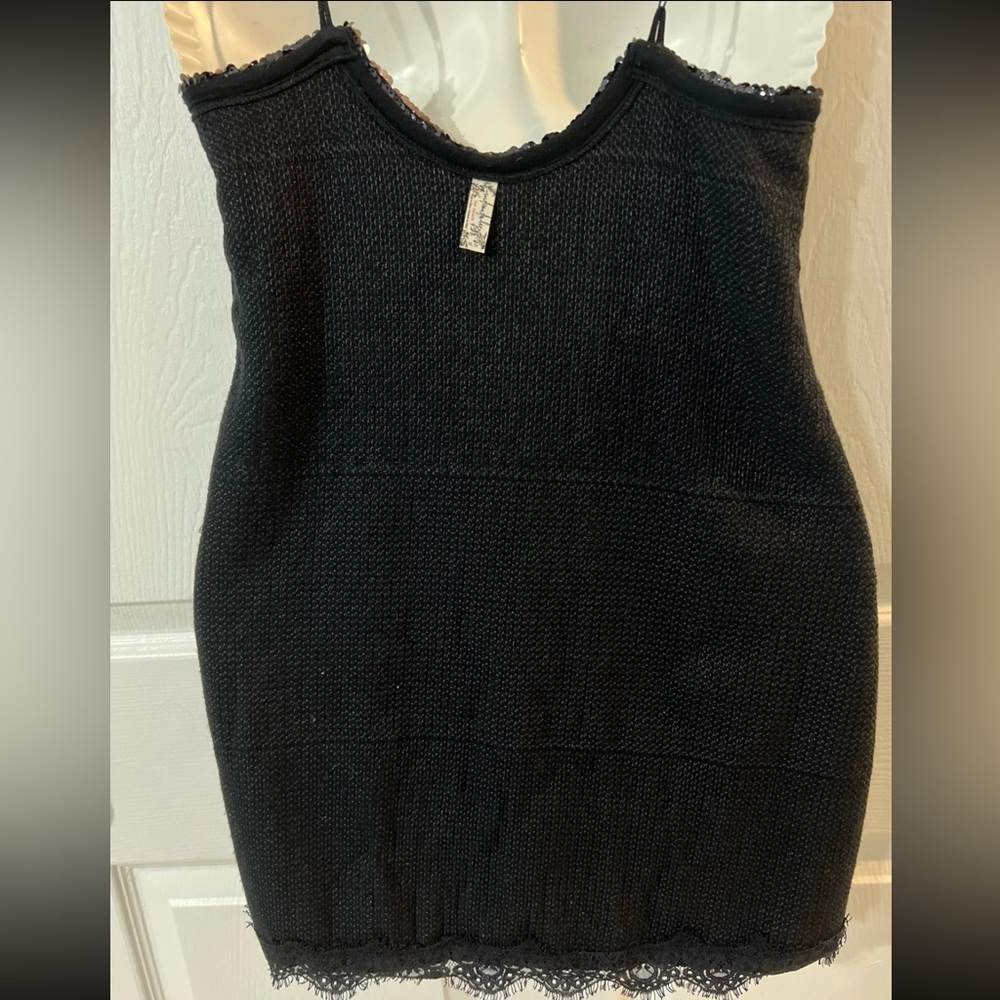 Free people Seeing Double Sequin Slip Sz XS - Picture 6 of 12